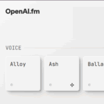 OpenAI.fm : donnez vie à vos textes avec l’IA vocale